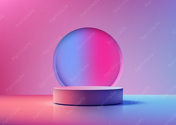 Download Modern Circular Podium Product Mockups - Mockups Collection