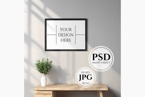 Download Landscape Frame Mockup, Wall Art Mockup - Wall art mockup Collection